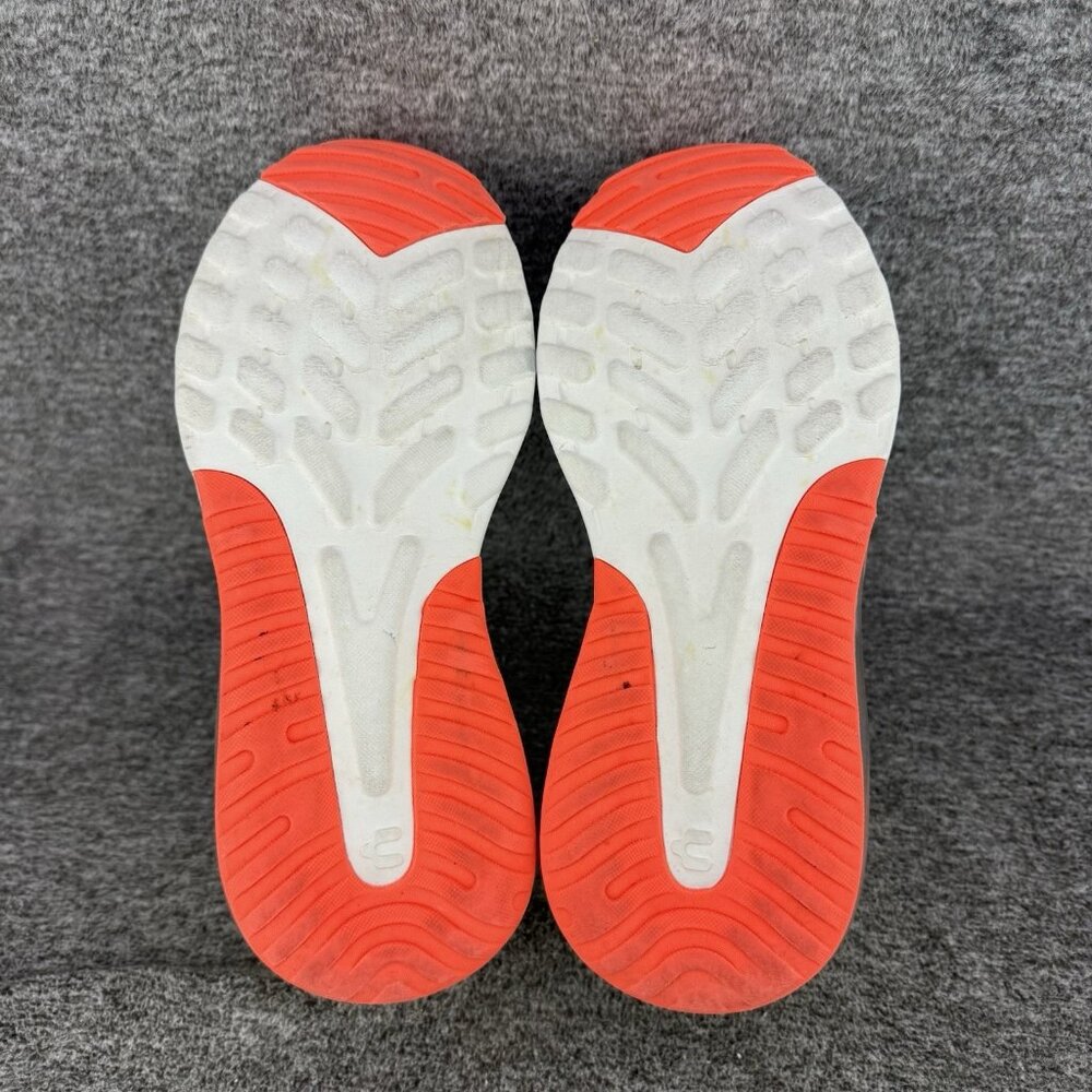 ✅Charly Vermilion Sneakers Women's Sz 7 Running Shoes White Orange Green *STAIN - Picture 3 of 12